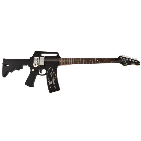 Ted Nugent Autographed Indy Custom AR15 Guitar
