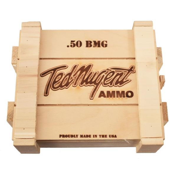 Ted Nugent Signature .50 BMG Ammunition