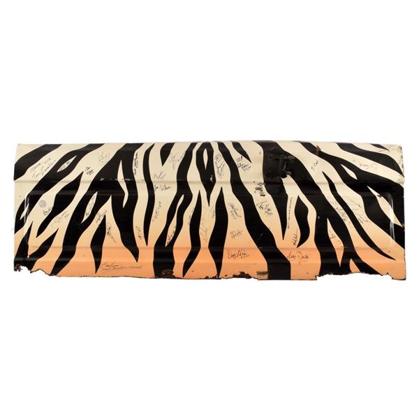 Ted Nugent's Bronco Zebra Tailgate