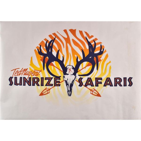 Ted Nugent Sunrize Safaris Poster