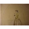 Image 1 : Print, framed Victorian lady  #2 of 2 #1505514