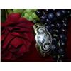 Image 1 : SILVER ON GOLD RUSSIAN  ENAMELED BANGLE #1505522