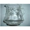 Image 1 : Old Etched Chrystal Milk Pitcher #1506952