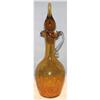 Image 1 : RARE 12+" HARD TO FIND AMBER HAMON CRUET W #1507448
