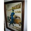 Image 1 : unframed Fiat automobile Italian Serigraph! #1508021