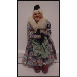 Doll Cloth Ravca Little Old  Woman  Made in #1508415