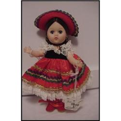 Doll Mexico Ginny Vinyl With Wrist Tag #1508431