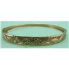Image 1 : English 9k Gold Bracelet c1970  6 grammes #1508539