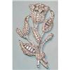 Image 1 : 1930's Pot Metal & Rhinestone Brooch #1508732