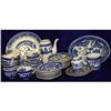 Image 1 : Assorted Lot of Vintage Flow Blue Porcelain #1509033