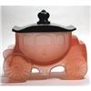 Image 1 : Pink Royal Coach Powder Jar #1518783