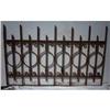 Image 1 : Rare 100 years Old Ornate Wrought Iron Fence #1518887