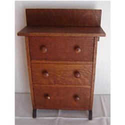 HAND MADE CHILDS OAK CHEST  #1529492