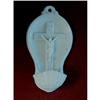 Image 1 : Very old holy water font Christ on the Cross  #1529744