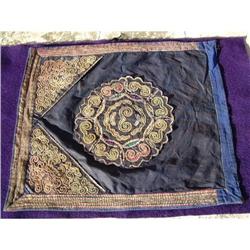 Antique Chinese applique embroidery #1529871