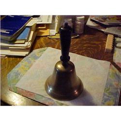 Bell Recess, Hand Bell, solid brass #1530206