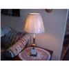 Image 1 : Lamp, table, Victorian style,brass, marble #1530208
