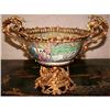 Image 1 : Beautiful Canton Bowl with French Bronze Mounts#1541084