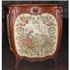 Image 1 : Precious French Walnut Needlepoint Trunk #1541086