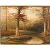 Image 1 : J. Salvea, landscape, tree-lined stream #1541153
