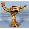 Image 1 : Rare KPM Majolica Compote centerpiece held by #1541275