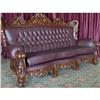 Image 1 : VICTORIAN LAWYER LIBRARY CLUB SOFA SETTEE #1541834