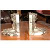 Image 1 : Egyptian marble bronze bookends sphinx  #1541919