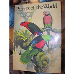 Parrots of the World Forshaw 1st Edition 1973 #1550387