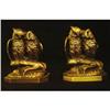 Image 1 : Pair of Brass Owl Bookends #1551407