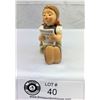 Image 2 : Gobel Hummel Girl Sitting And Singing, 2.5"T, Good Shape, No Damage