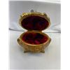 Image 2 : Early 20th Century Art Novaeu, Beautiful Floral Design, Very Good Condition, 6"x4"x5"