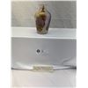 Image 2 : Beautiful Indecent Frosted Glass Vase, 14.5"CM Tall
