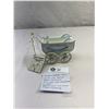 Image 1 : Brand New Old Stock Made In Germany Toucher And Walther Tin Toy Limited Baby Carriage