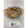 Image 2 : Royal Winton 1930's Chintz Candy Or Nut Dish, Pattern Royalty, No Chips Or Cracks, 2"x6"x4"