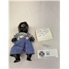 Image 2 : Vintage 1950's African/American Porcelain Doll, 5.5"T, Black Americana