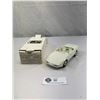 Image 1 : 1991 Corvette Convertible Cascade White Dealer Promo Car By Ertl
