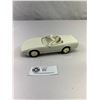 Image 2 : 1991 Corvette Convertible Cascade White Dealer Promo Car By Ertl