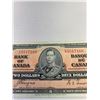 Image 2 : 1937 Bank Of Canada $2 Bank Note In Nice Condition