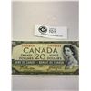 Image 2 : 1954 Bank Of Canada $20 Bank Note, Devils Face In Very Nice Condition