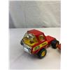 Image 2 : Vintage Metal Tonka Made In USA Firetruck With Ladder