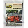 Image 1 : Nicely Framed 20"x28" Mobil Oil Poster