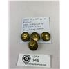 Image 1 : WW2 RCAF Brass Buttons, 4 Matching, Made In England