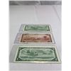 Image 2 : Nice Lot Of 3 Bank Of Canada 1954 Replacement Notes, Harder To Find