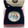 Image 2 : 2014 $20 Fine Silver Coin Colourized, Pond Hockey