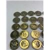 Image 2 : Mint Roll Of Canadian 1967 Rabbit Nickels In Plastic Holder