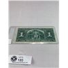 Image 2 : 1937 Bank Of Canada $1 Bank Note In Note Holder