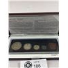 Image 1 : 1998 90th Anniversary Royal Canadian Mint Coin Set In Original Holder
