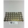 Image 1 : Mint Roll Of 1967 Canadian Rabbit Nickels In Plastic Holder