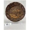 Image 1 : Vintage Carved Wood Kinigsschloss Linderhok Palace Bavaria w/Silverplate Stand, 9"