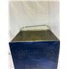 Image 2 : Antique Neal Bros. Winnipeg General Store Tin Coffee Bin, 13"x13"x22"